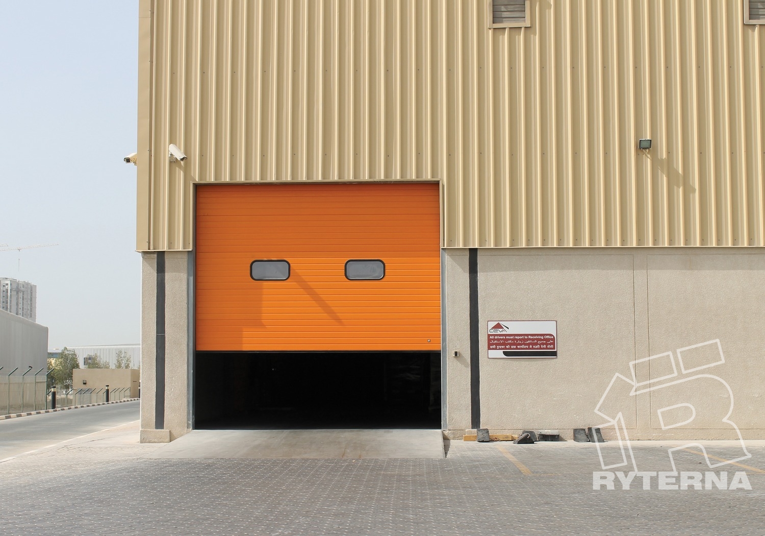 Секционные промышленные ворота - Ryterna Украина
